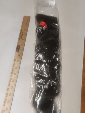 Synthetic Hair Extension 24 Inch Color 1B Off Black Natural Black YK01 New Bagge